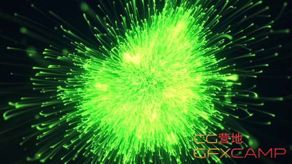 Particle Burst Logo
