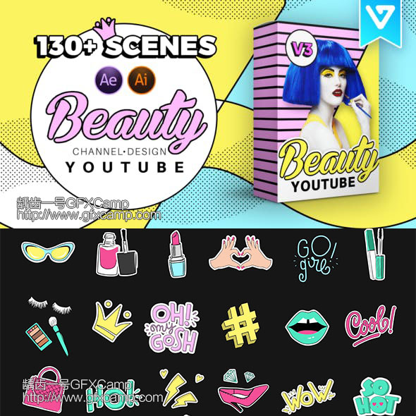 Beauty-Youtube-Design-Pack