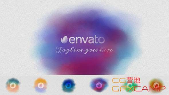 Color Spot Logo Reveal