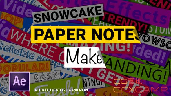 Paper Notes Maker - Titles and Lower Thirds