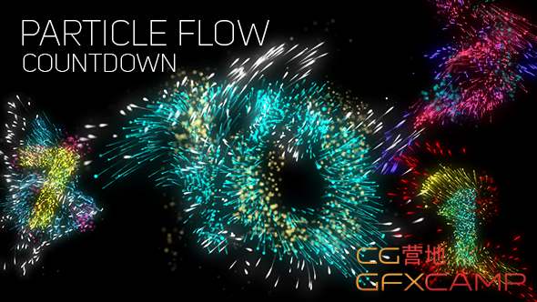 Particle Flow Countdown