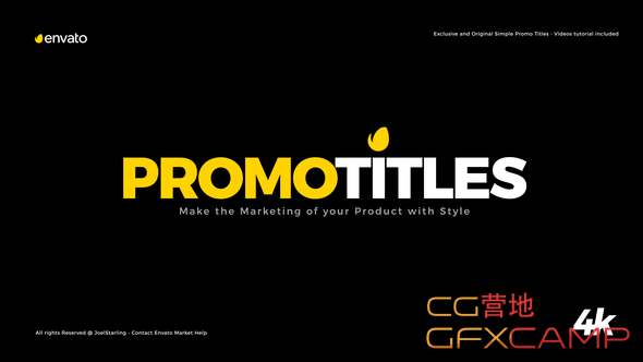 Simple Promo Titles Package