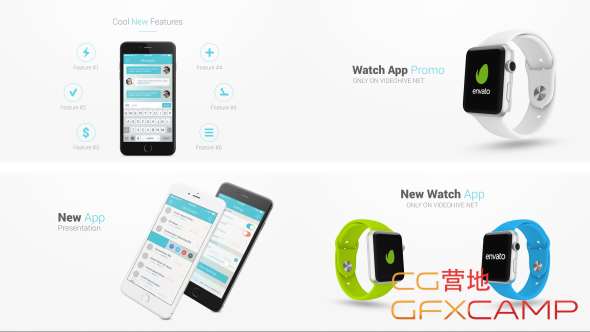 Iphone 6 and Apple Watch Presentation Kit