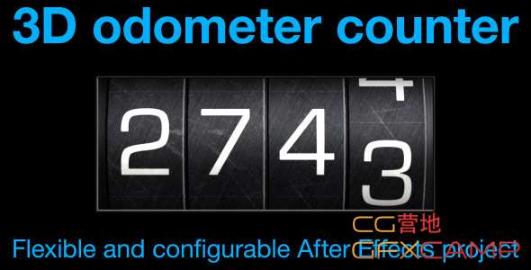 Odometer number counter