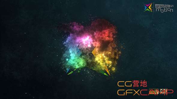 Particle Cloud Logo Reveal 23315127