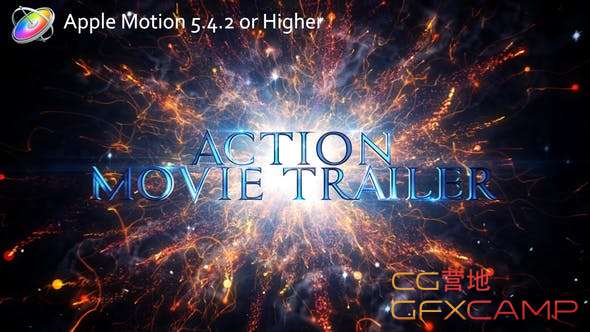 Action Movie Trailer - Apple Motion