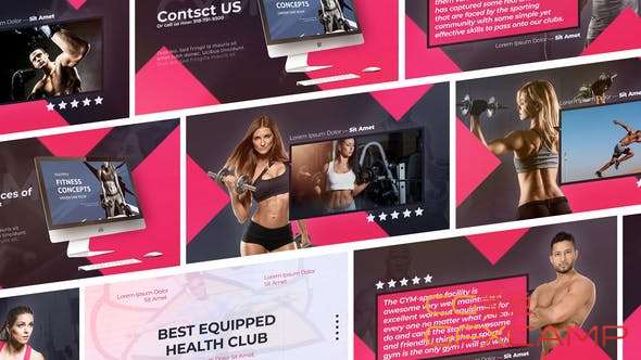 SPORT Fitness and Workout Sport Gym Promo