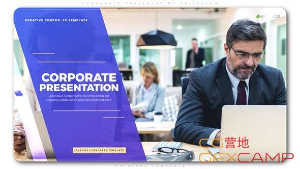 Corporate Presentation Slideshow 22800077