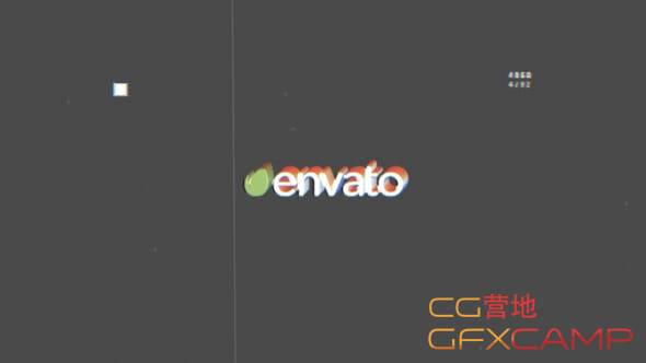 Glitch Logo Reveal 21425858
