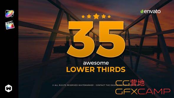 Awesome Lower Thirds for FCPX