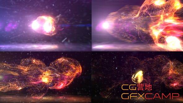 Dynamic Particles Logo Reveal 25285268