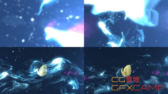 Particles Streaks Logo Reveal 25337389