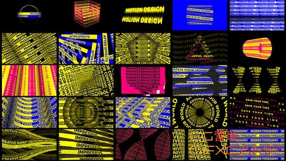 Phantasmagoria of Letters Kinetic Typography Scenes 25257846