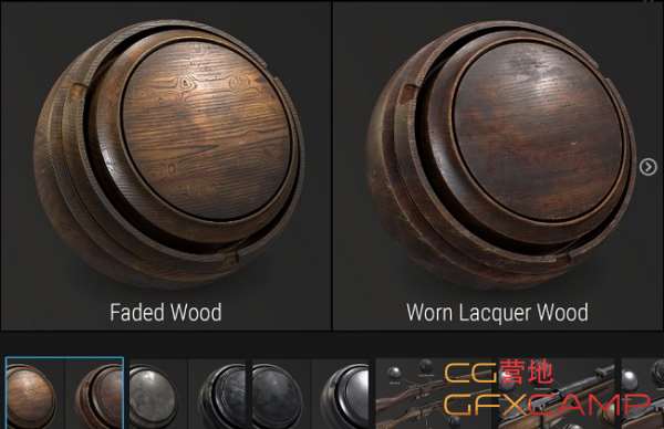 Artstation – Gun Smart Materials Pack Vol.3