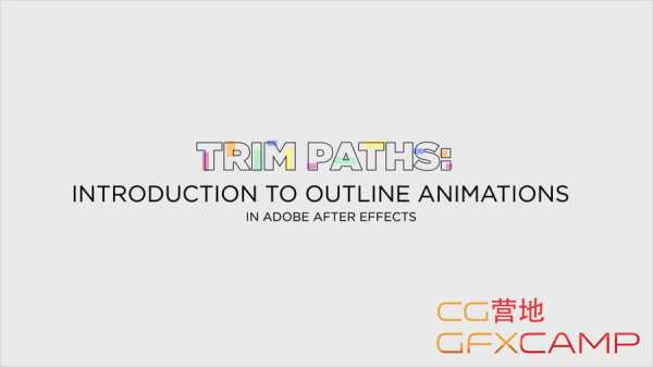 Skillshare - Trim Paths Introduction to outline animations in Adobe After Effects