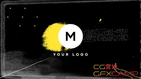 Scribble Grunge Distortion Logo 26466830