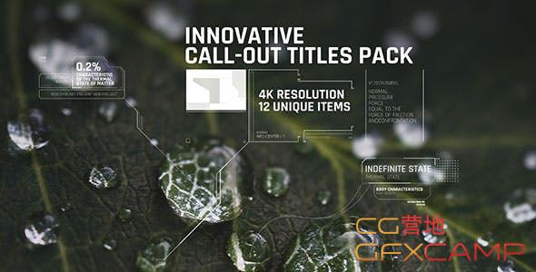 Innovative Call-out Titles pack 19545262