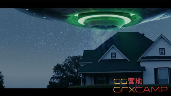 CGCookie – Create a VFX shot in Blender Alien Abduction